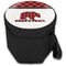 Lumberjack Plaid Collapsible Personalized Cooler & Seat (Closed)