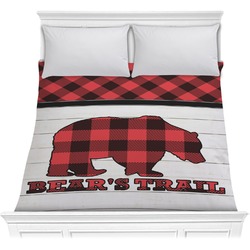 Lumberjack Plaid Comforter - Full / Queen (Personalized)