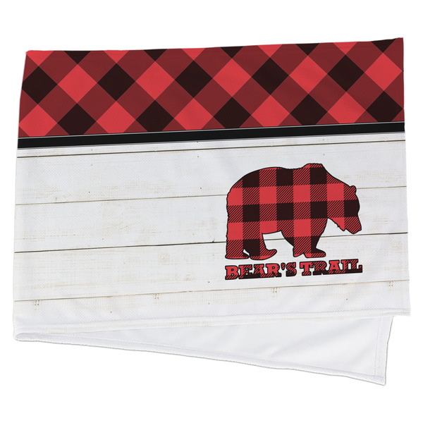 Custom Lumberjack Plaid Cooling Towel (Personalized)