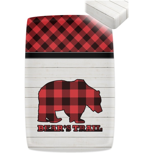 Lumberjack Plaid Crib Fitted Sheet - Apvl