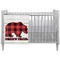 Lumberjack Plaid Crib Comforter / Quilt (Personalized)