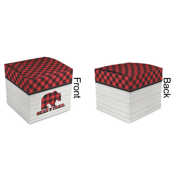 Lumberjack Plaid Cubic Gift Box - Approval