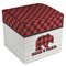 Lumberjack Plaid Cube Favor Gift Box - Front/Main