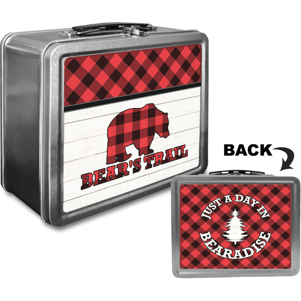 Lumberjack Plaid Custom Lunch Box / Tin Approval