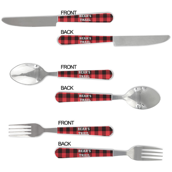 Lumberjack Plaid Cutlery Set - APPROVAL