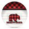 Lumberjack Plaid DecoPlate Oven and Microwave Safe Plate - Main
