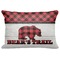 Lumberjack Plaid Decorative Baby Pillowcase - 16"x12" (Personalized)
