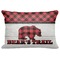 Lumberjack Plaid Decorative Baby Pillowcase - 16"x12" (Personalized)
