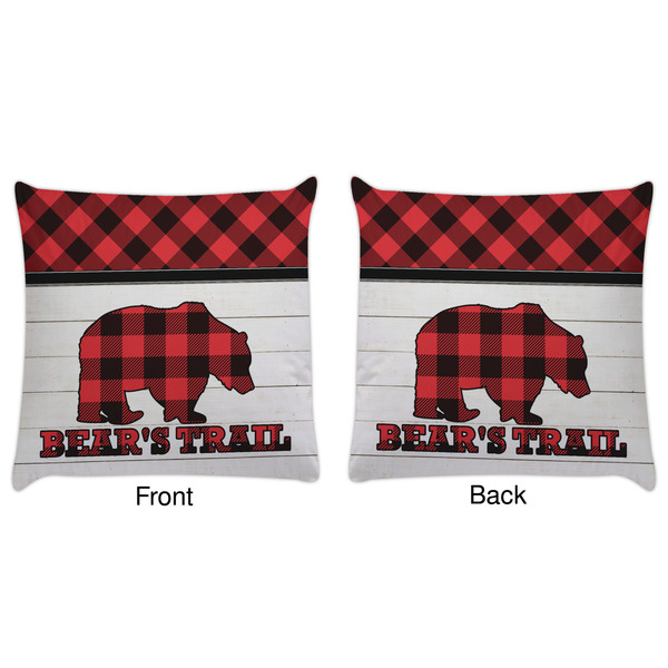 Lumberjack Plaid Decorative Pillow Case - Approval