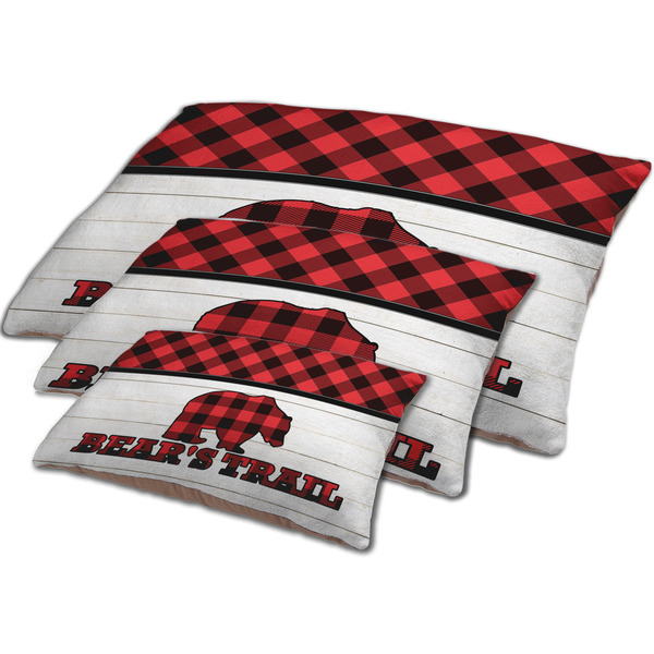Lumberjack Plaid Dog Beds - MAIN (sm, med, lrg)
