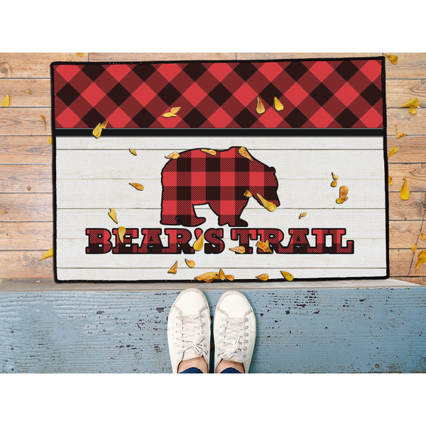 Lumberjack Plaid Door Mat - LIFESTYLE (Med)