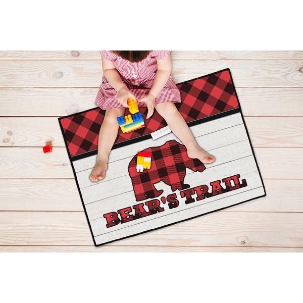 Lumberjack Plaid Door Mats - LIFESTYLE kid