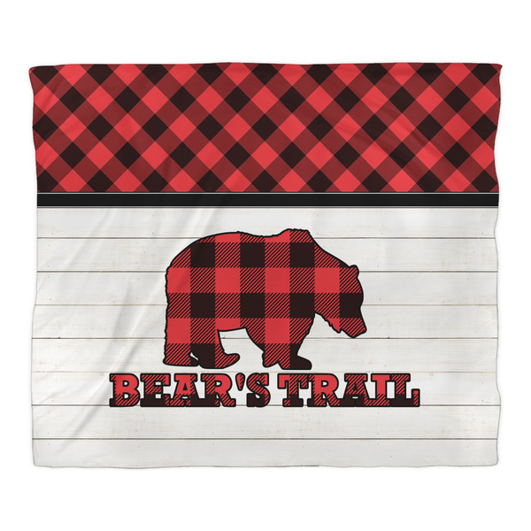 Lumberjack Plaid Duvet Cover - King - Front