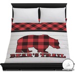 Lumberjack Plaid Duvet Cover - Full / Queen (Personalized)