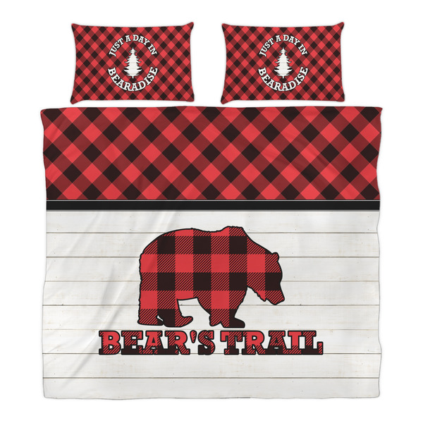 Lumberjack Plaid Duvet Cover Set - King - Alt Approval