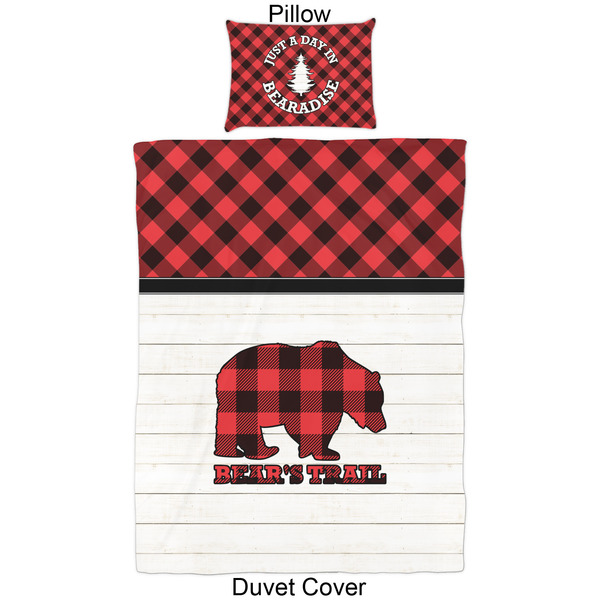 Lumberjack Plaid Duvet Cover Set - Twin - Approval