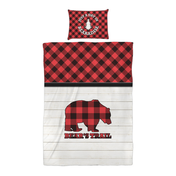 Lumberjack Plaid Duvet Cover Set - Twin XL - Alt Approval