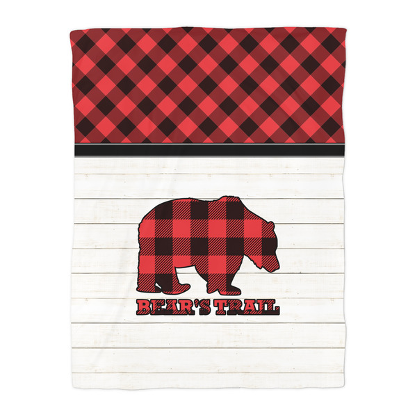 Lumberjack Plaid Duvet Cover - Twin - Front