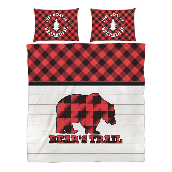 Lumberjack Plaid Duvet cover Set - Queen - Alt Approval