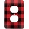 Lumberjack Plaid Electric Outlet Plate