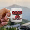 Lumberjack Plaid Espresso Cup - 3oz LIFESTYLE (new hand)