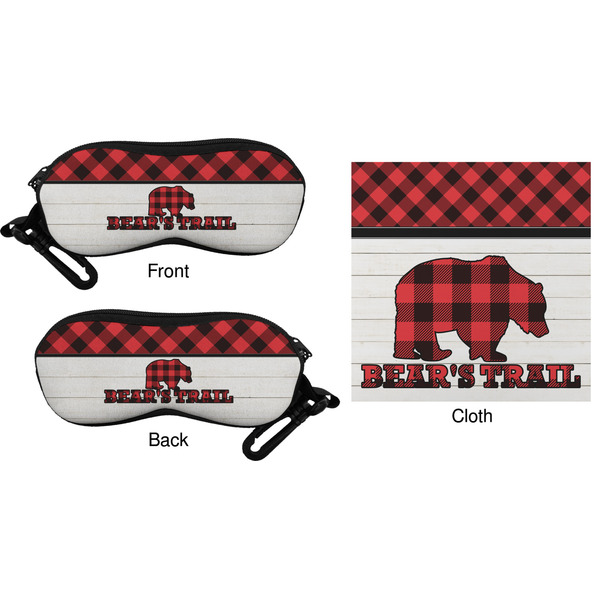 Lumberjack Plaid Eyeglass Case & Cloth (Approval)