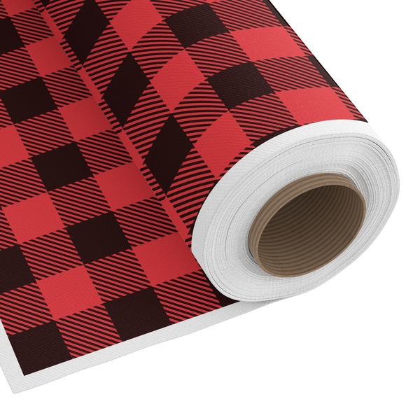 Custom Lumberjack Plaid Fabric by the Yard - Spun Polyester Poplin