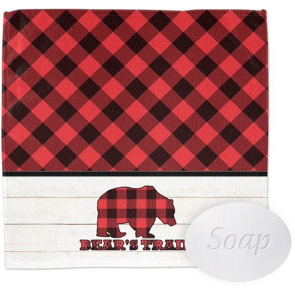 Custom Lumberjack Plaid Washcloth (Personalized)