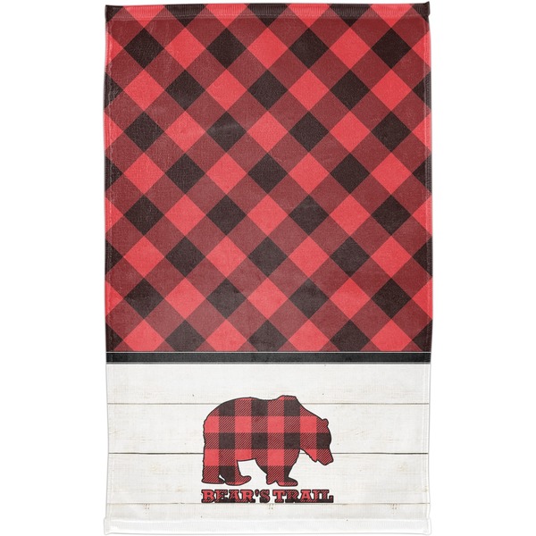 Lumberjack Plaid Finger Tip Towel - Full View