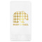 Lumberjack Plaid Guest Napkins - Foil Stamped (Personalized)