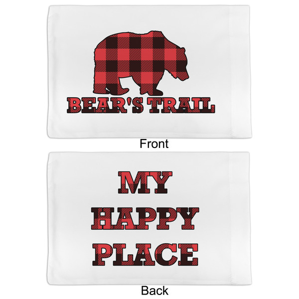 Lumberjack Plaid Full Pillow Case - APPROVAL (partial print)