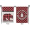 Lumberjack Plaid Garden Flag - Double Sided Front and Back
