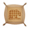 Lumberjack Plaid Genuine Leather Dice Tray (Personalized)