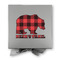 Lumberjack Plaid Gift Boxes with Magnetic Lid - Silver - Approval