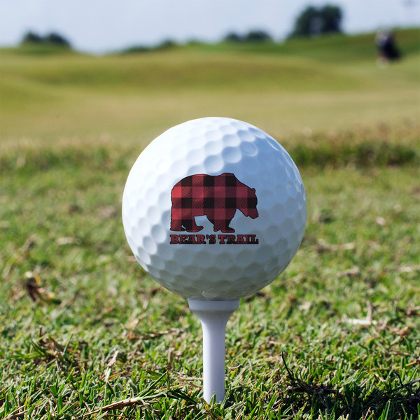 Lumberjack Plaid Golf Ball - Branded - Tee Alt