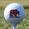 Lumberjack Plaid Golf Ball - Branded - Tee