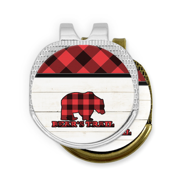 Lumberjack Plaid Golf Ball Marker Hat Clip - PARENT/MAIN