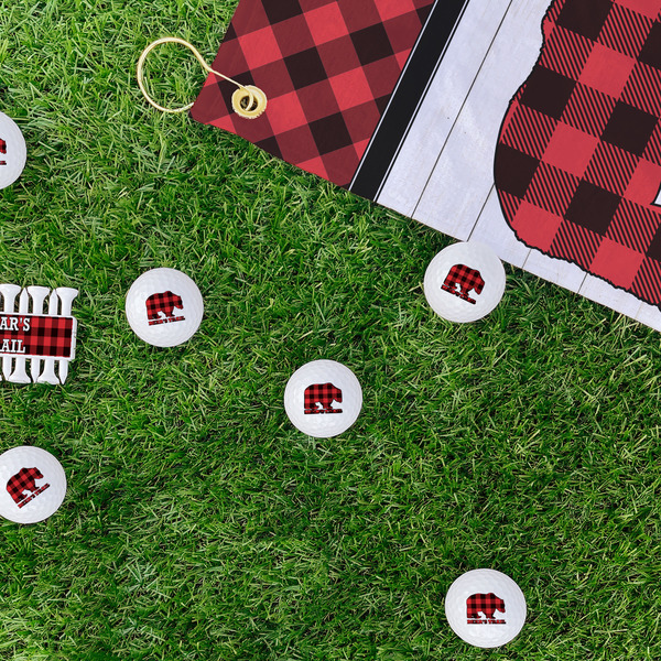 Lumberjack Plaid Golf Balls - Generic - Set of 12 - LIFESTYLE