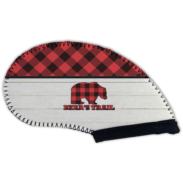 Lumberjack Plaid Golf Club Covers - BACK