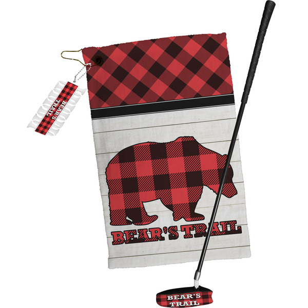 Lumberjack Plaid Golf Gift Kit (Full Print)