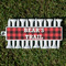 Lumberjack Plaid Golf Tees & Ball Markers Set - Front