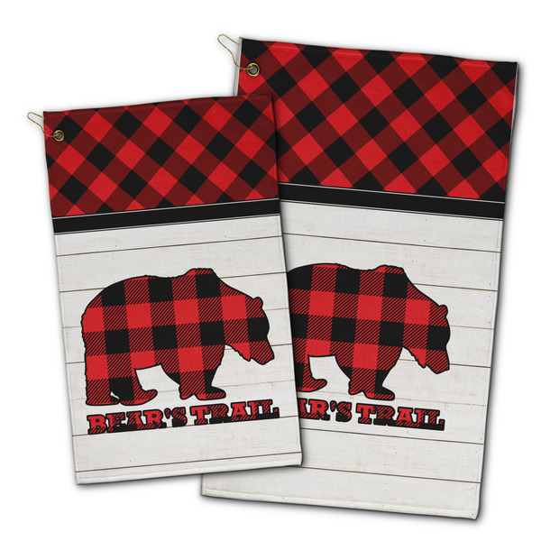 Lumberjack Plaid Golf Towel - PARENT (small and large)