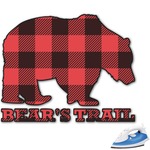 Lumberjack Plaid Graphic Iron On Transfer (Personalized)