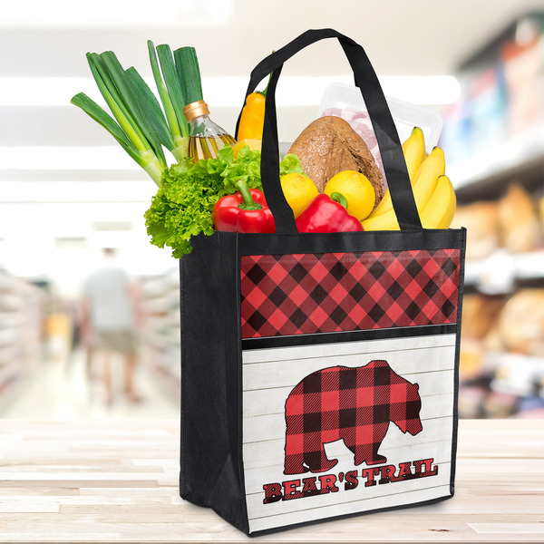 Lumberjack Plaid Grocery Bag - LIFESTYLE