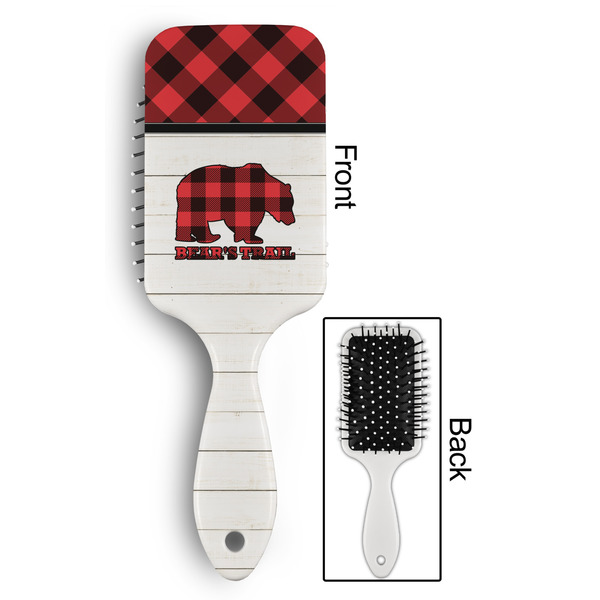 Lumberjack Plaid Hair Brush - Approval