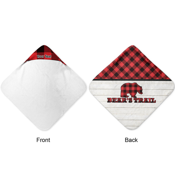 Lumberjack Plaid Hooded Baby Towel- Approval