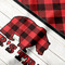 Lumberjack Plaid Hooded Baby Towel- Detail Close Up