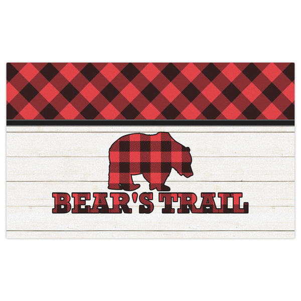 Lumberjack Plaid Indoor / Outdoor Rug - 3'x5' - Front Flat