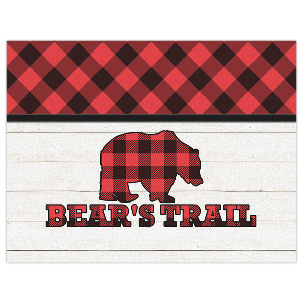 Lumberjack Plaid Indoor / Outdoor Rug - 6'x8' - Front Flat