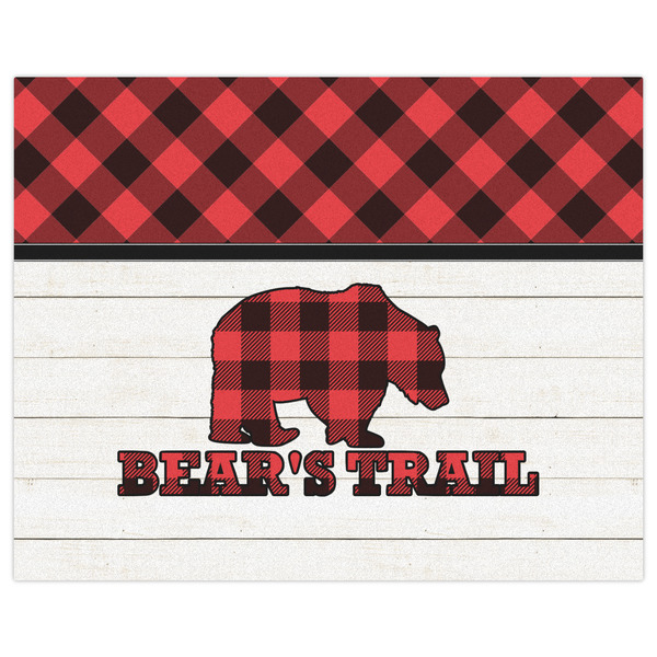 Lumberjack Plaid Indoor / Outdoor Rug - 8'x10' - Front Flat